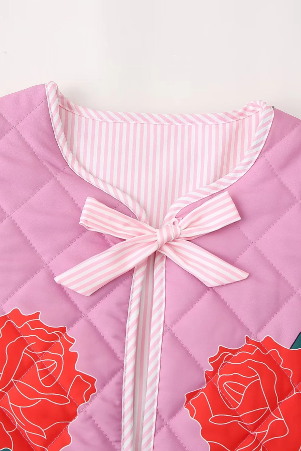 Prwt Bow Puffer jacket