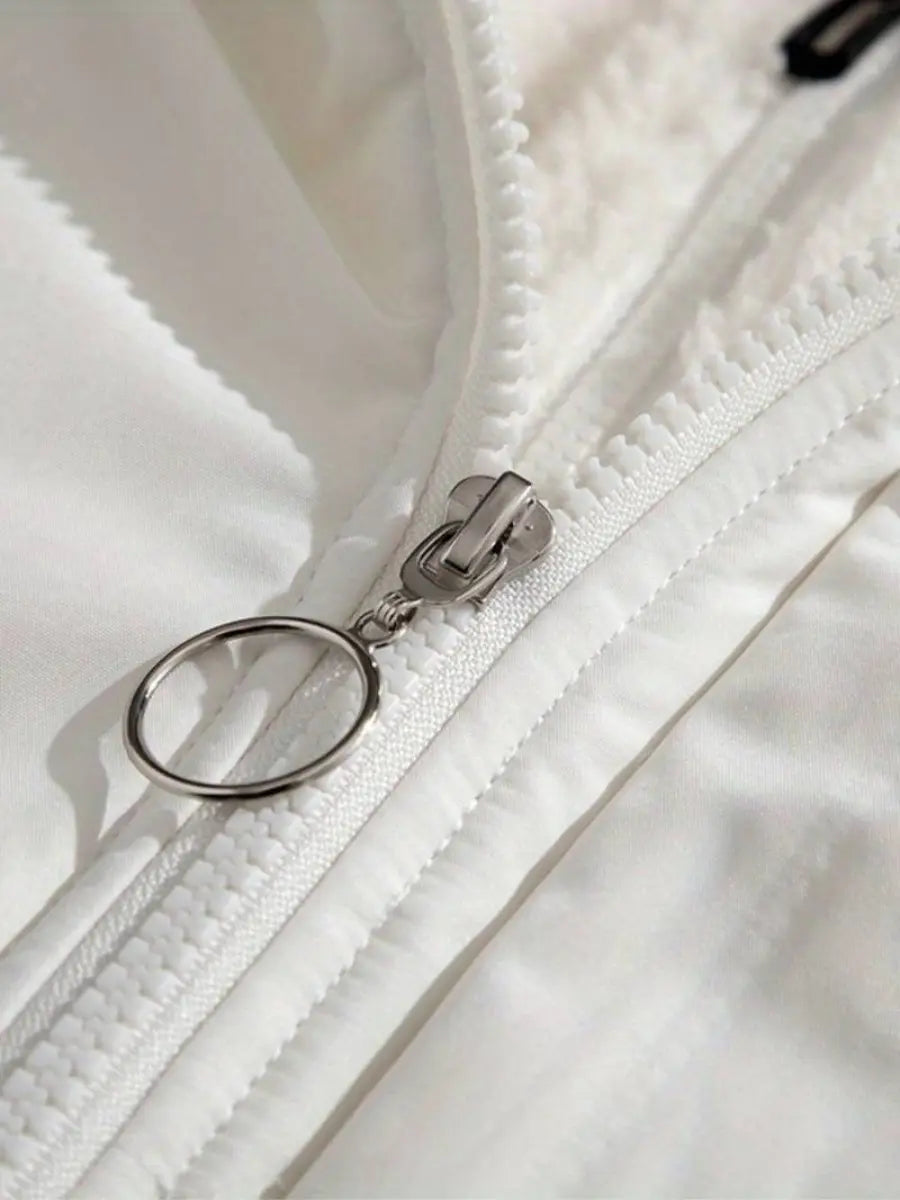 Warm zip jacket winter comfort and style for cool days