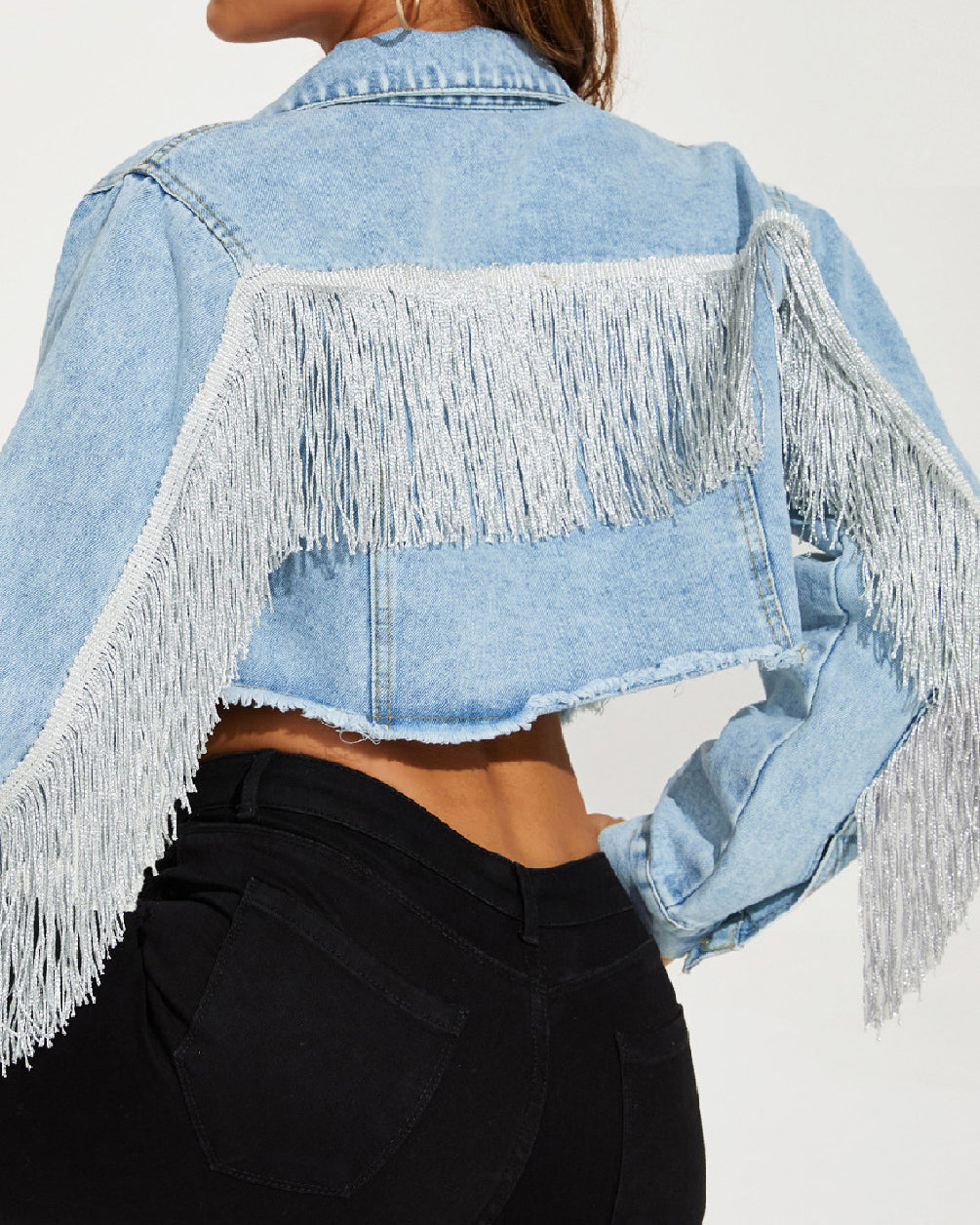 | Ripped Denim Jacket