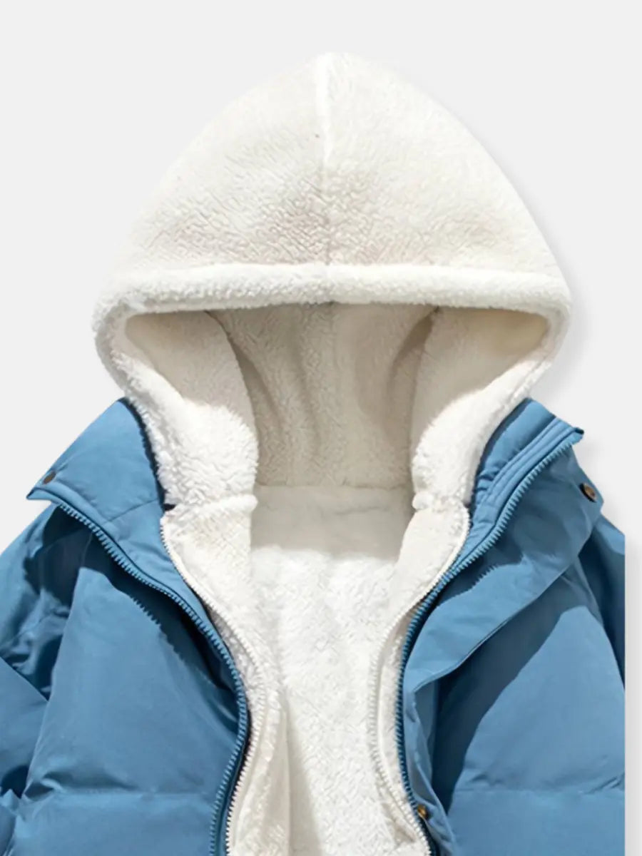 Warm zip jacket winter comfort and style for cool days