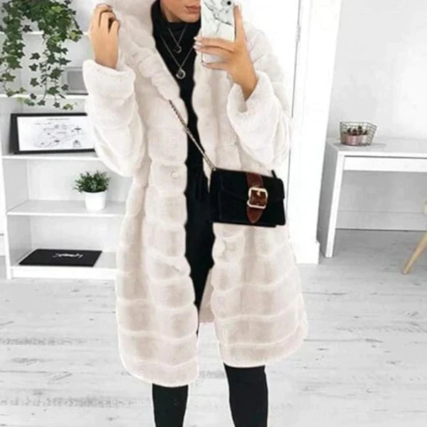 lovely Thick winter coat with hood