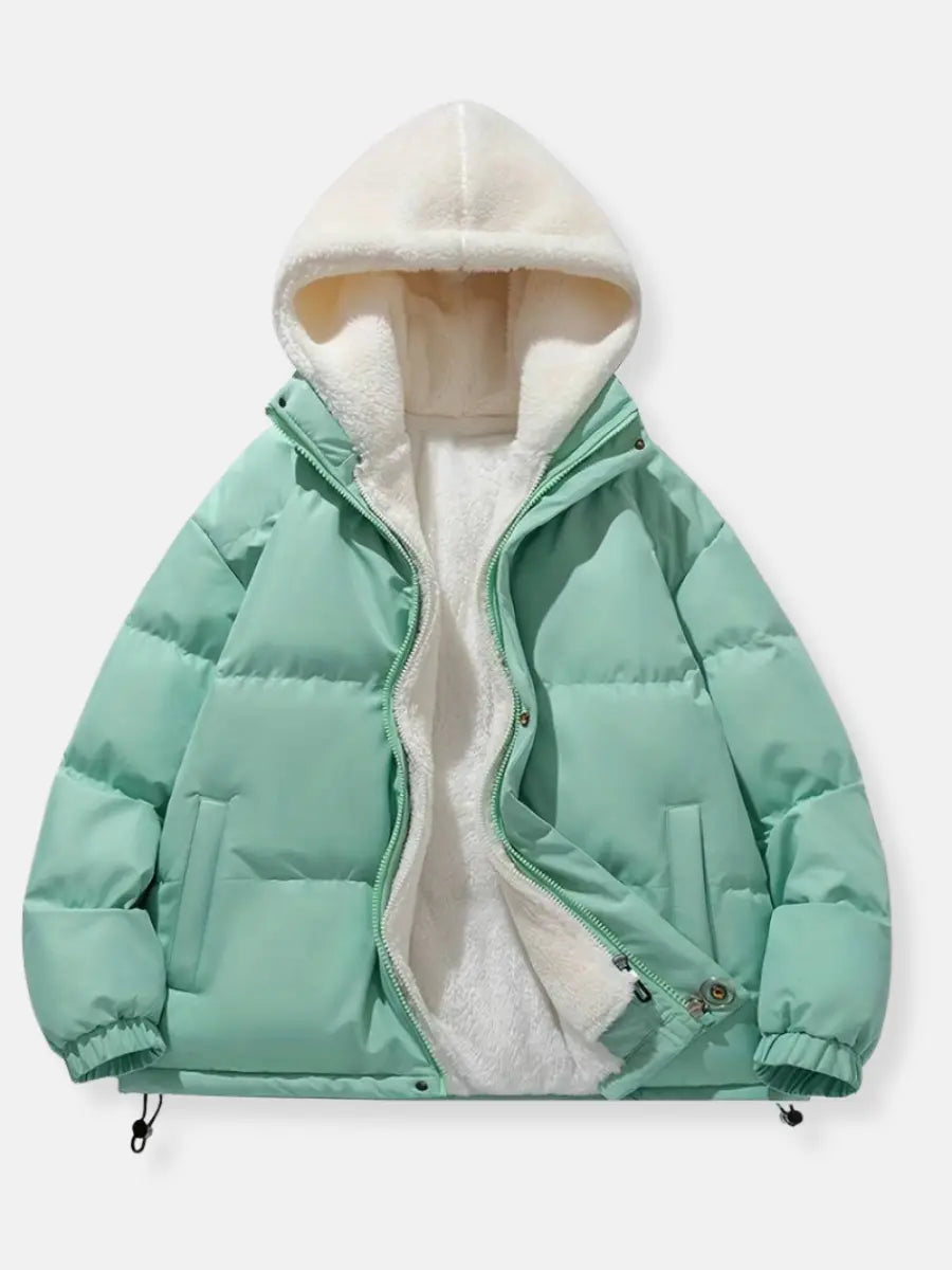 Warm zip jacket winter comfort and style for cool days