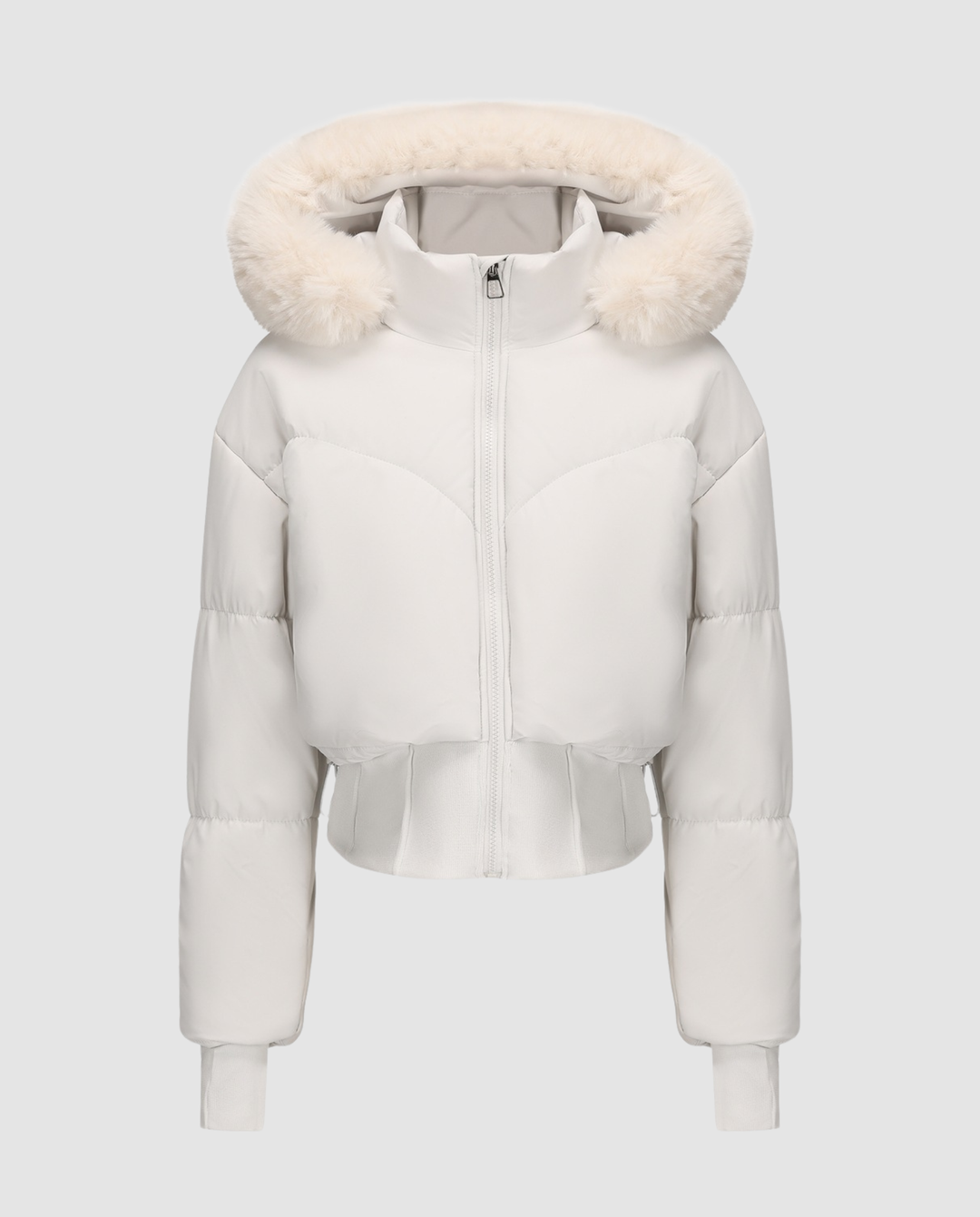 Stylish warm shorter Down jacket women