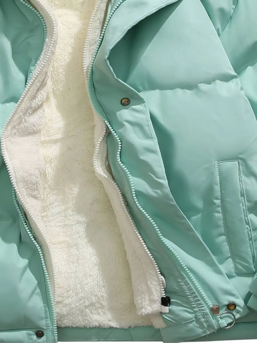 Warm zip jacket winter comfort and style for cool days