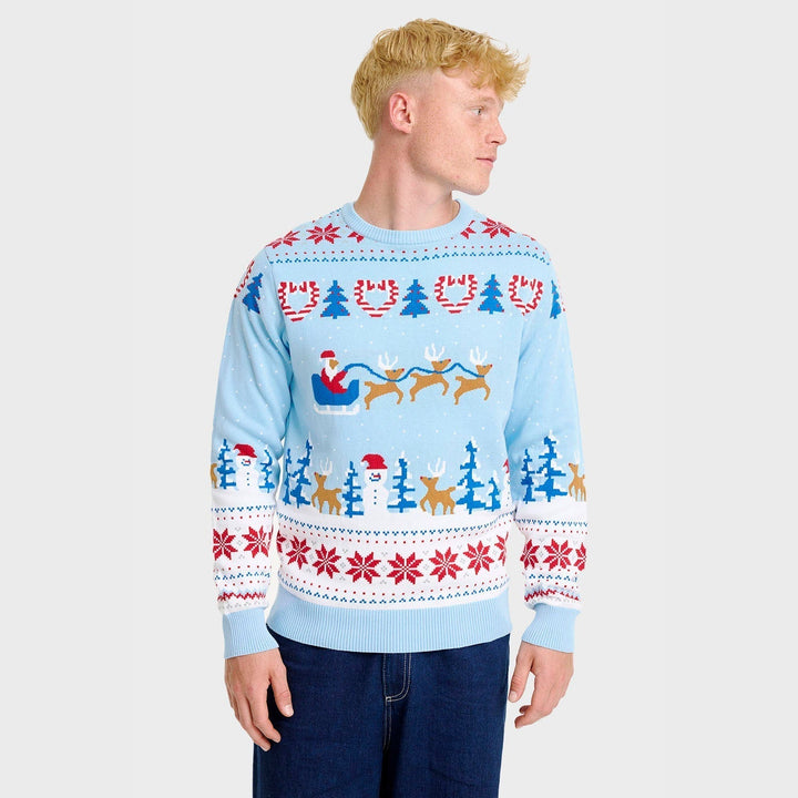 | Christmas Wonderland Christmas Sweater Men
