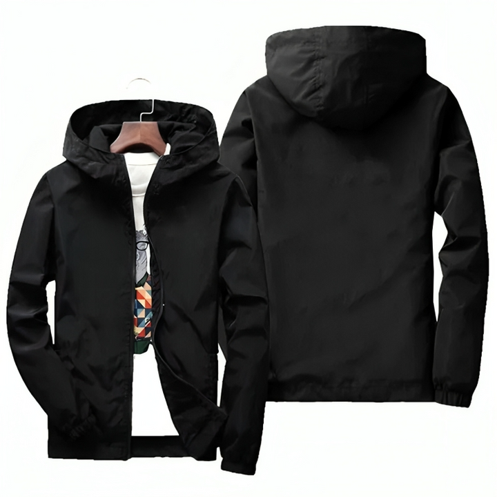 Summer coat with hood