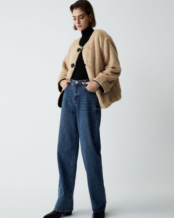 Warm short jacket