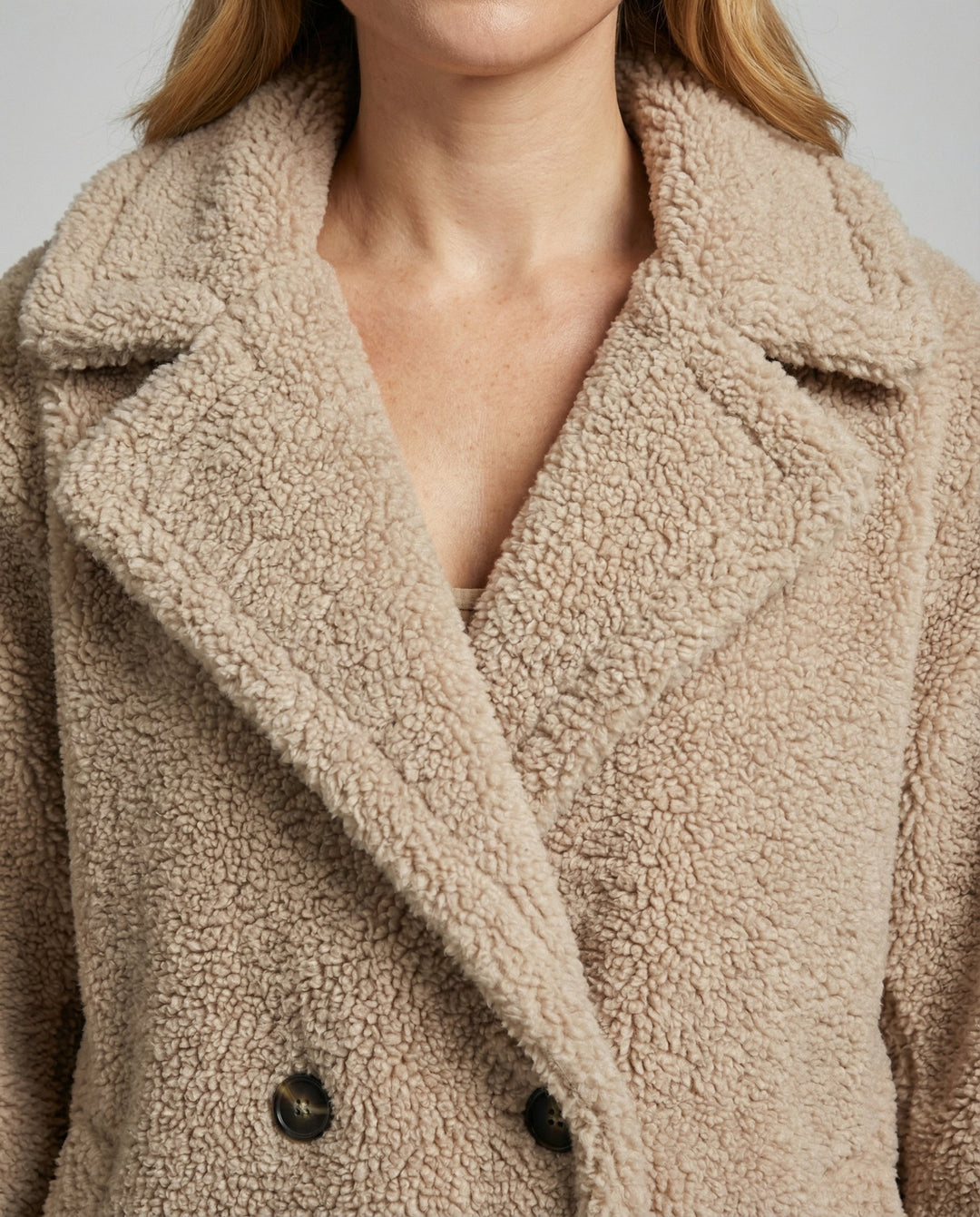 teddy faux Fur coat women