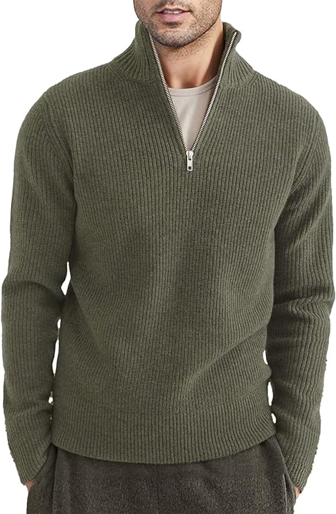 | Stylish Zip Sweater for Men (Italian Design)