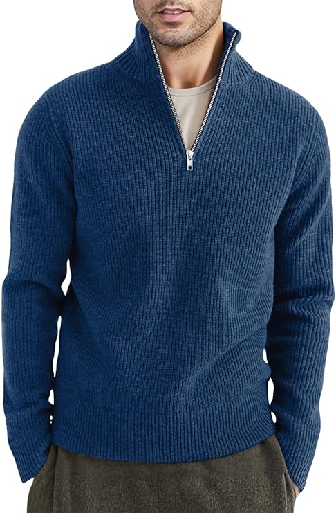 | Stylish Zip Sweater for Men (Italian Design)