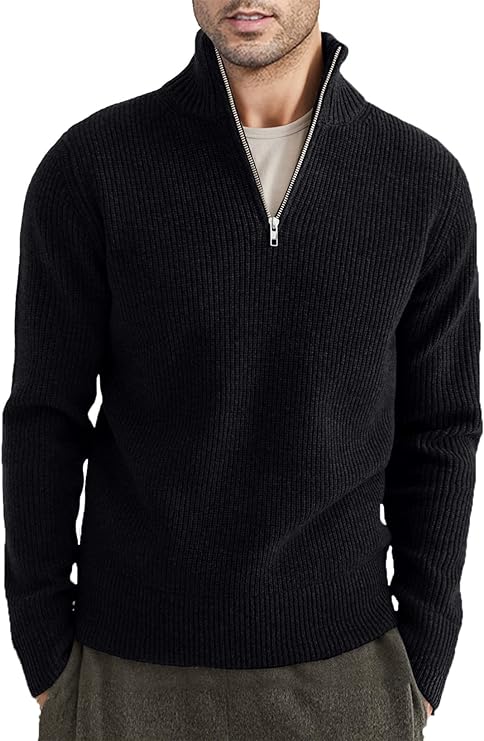 | Stylish Zip Sweater for Men (Italian Design)