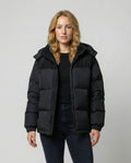 Jacket down women's quilted padded winter