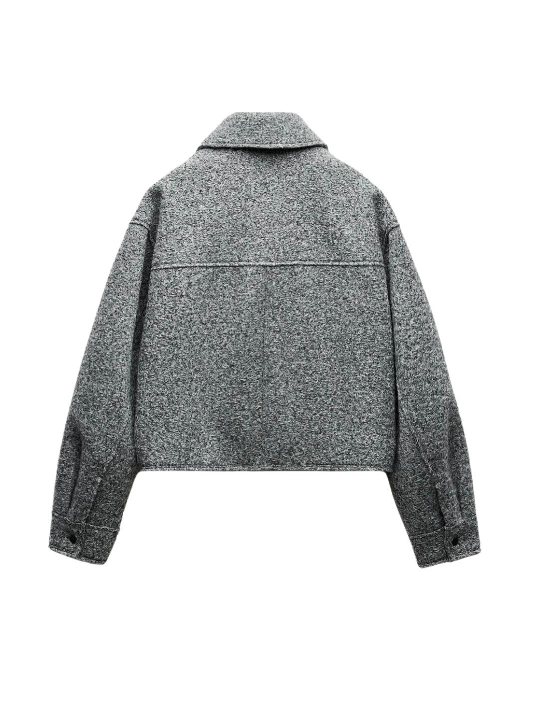 Style Bouclé gray jacket