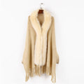Women's Jacket with collar with faux fur winter warm