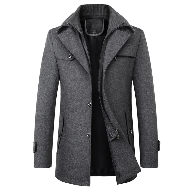 Modern water-repellent winter jacket comfort