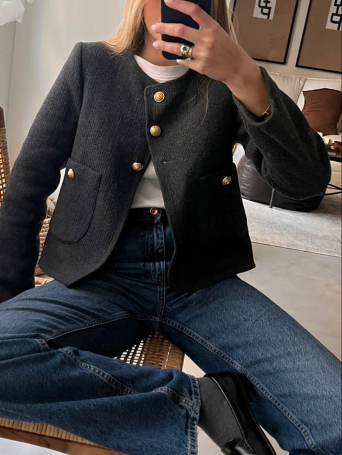 Money aesthetics Tweed jacket