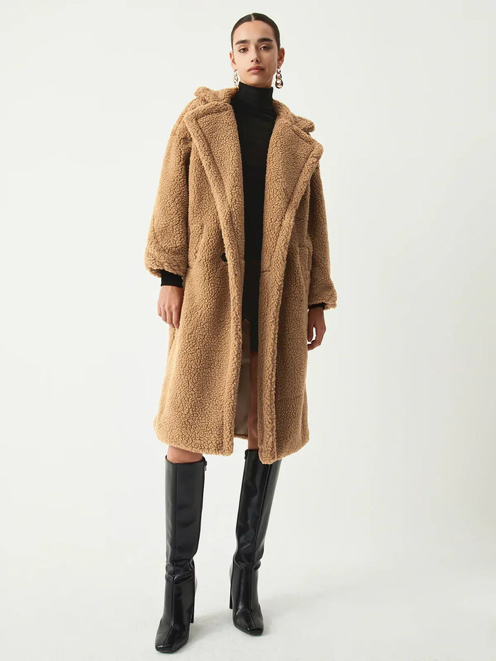 Double pockets Flurry Longlwe jacket fleece
