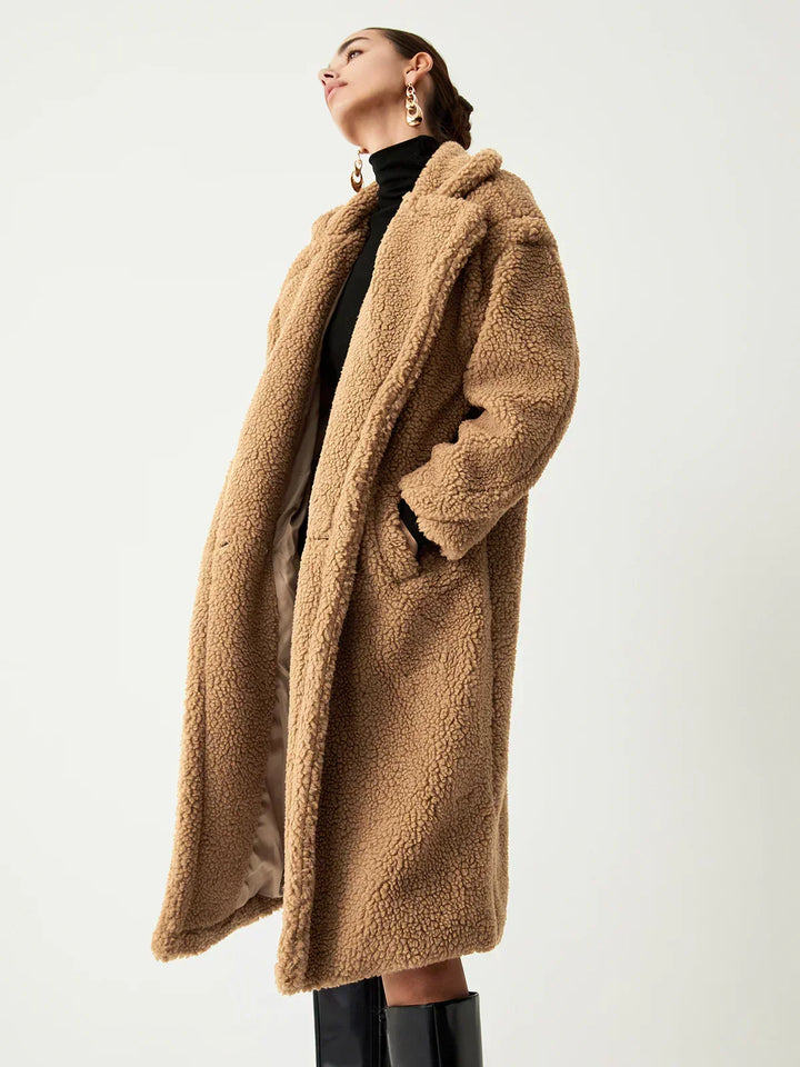 Double pockets Flurry Longlwe jacket fleece