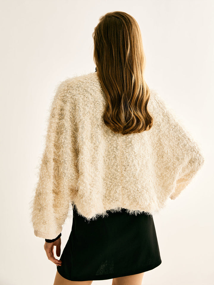 Neck Fuzzy jacket