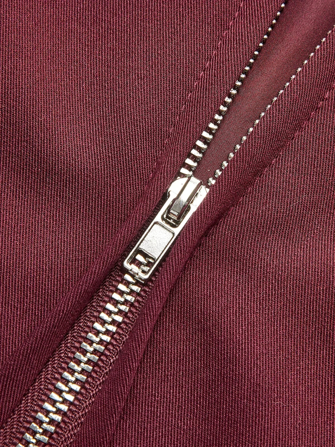 Reversible zip Burgundy jacket