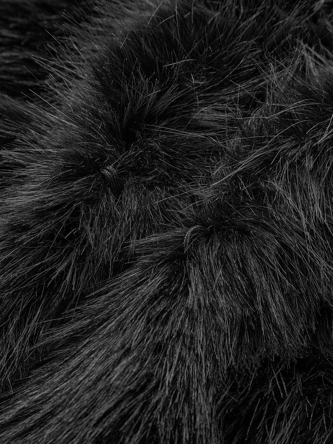 faux fur collar jacket