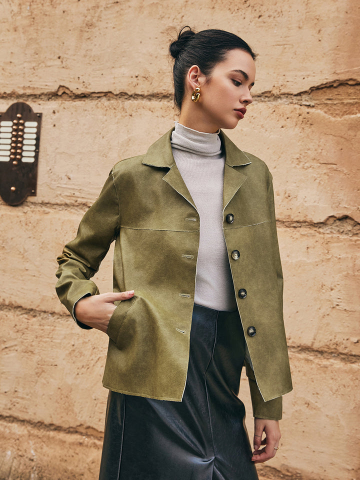 Pu-leather Straight jacket