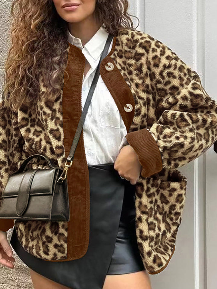 Trim Mwky Leopard jacket