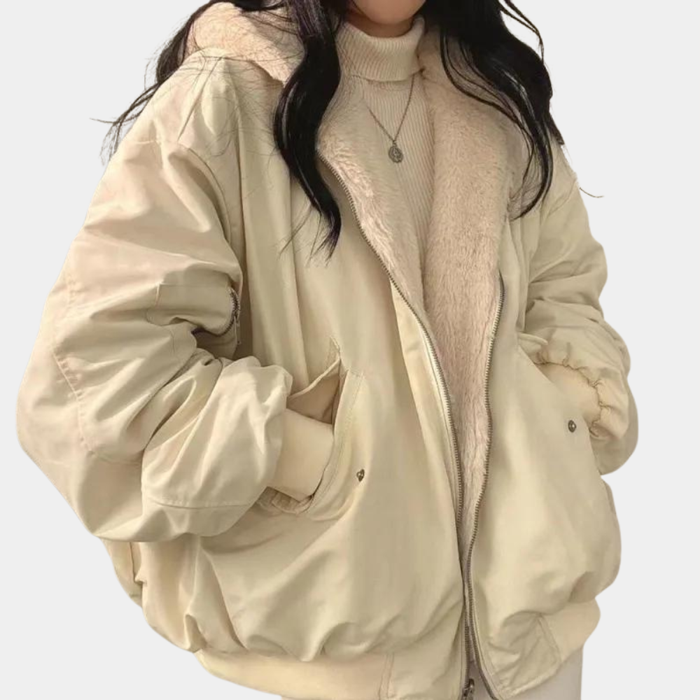 Comdlatable oversized jacket winter