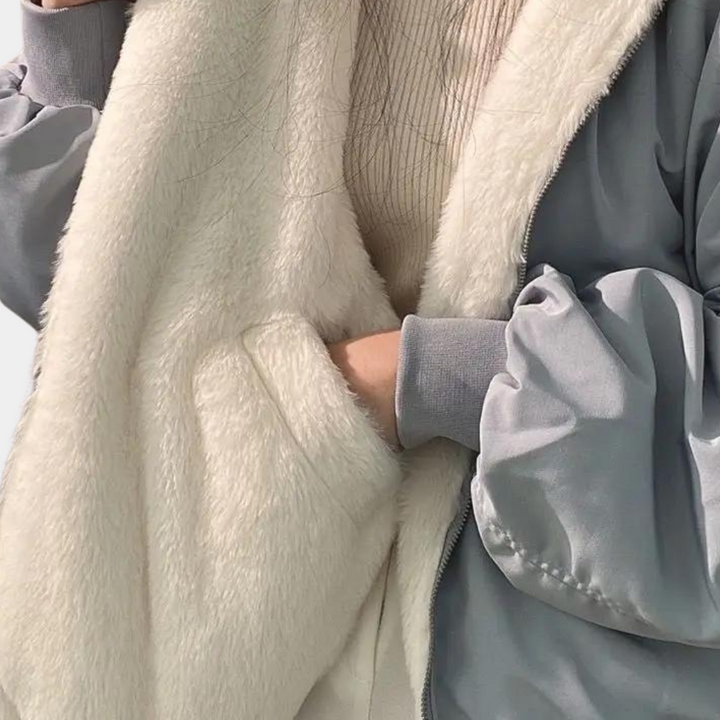 Comdlatable oversized jacket winter