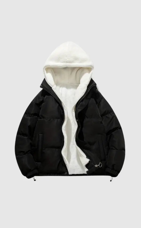 Warm zip jacket winter comfort and style for cool days