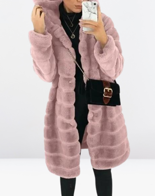 lovely Thick winter coat with hood