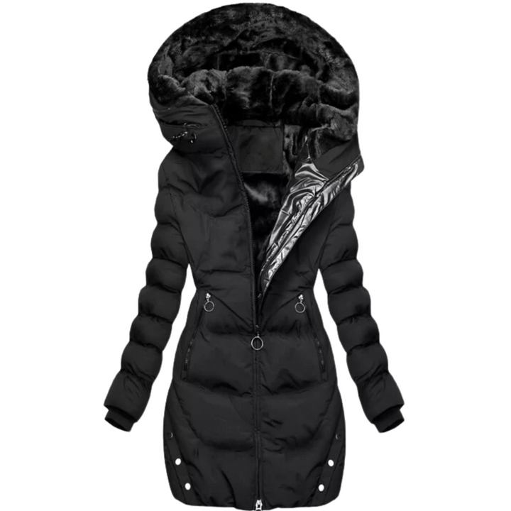| Quilted jacket with warm fleece lining