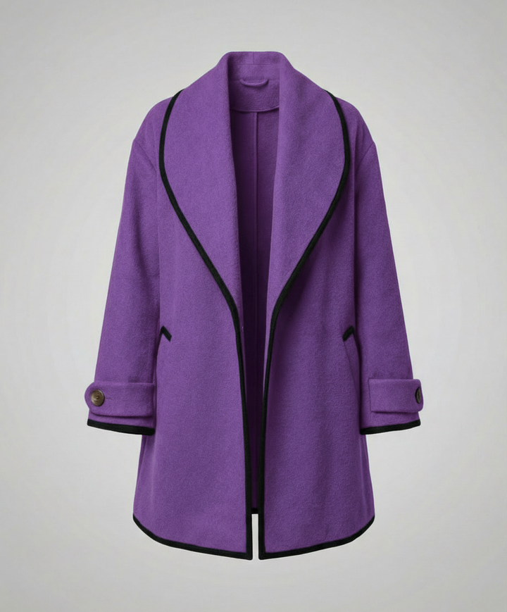 Warm elegant jacket winter women