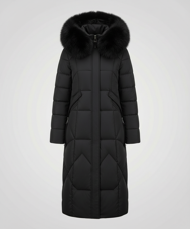 Warm elegant jacket winter women