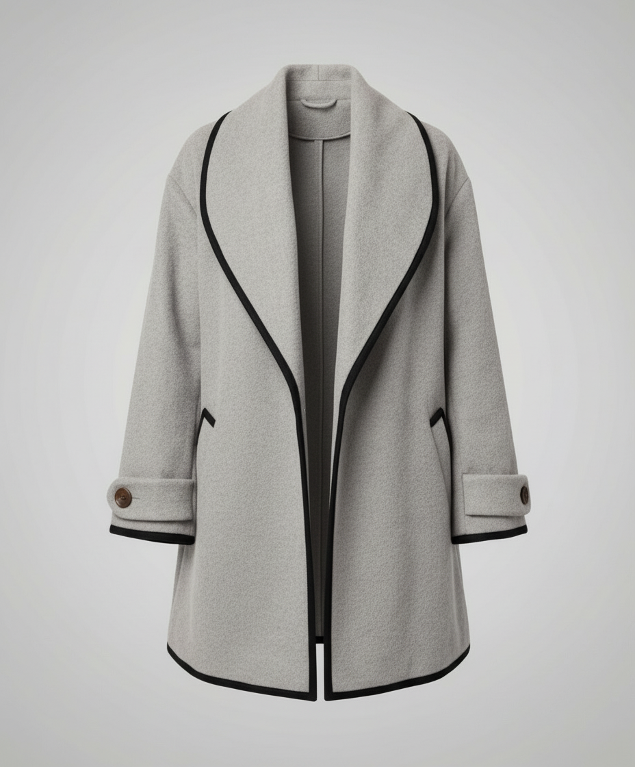 Warm elegant jacket winter women