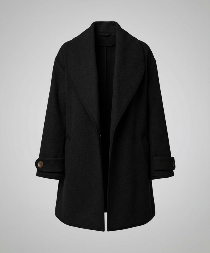 Warm elegant jacket winter women