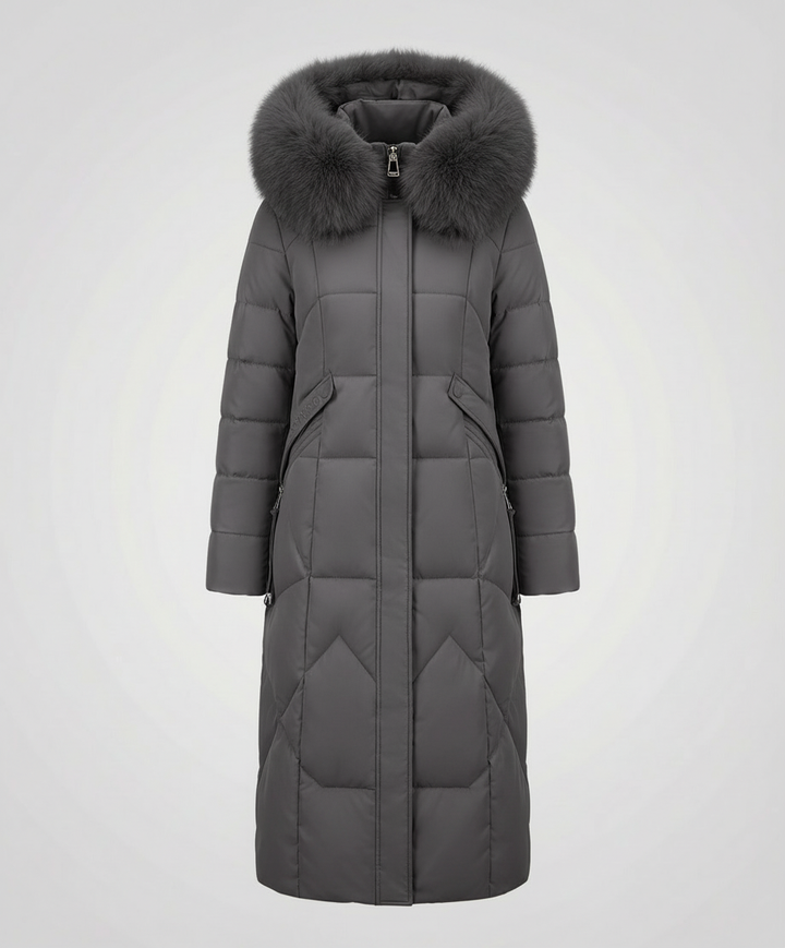 Warm elegant jacket winter women