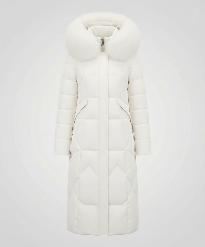 Warm elegant jacket winter women