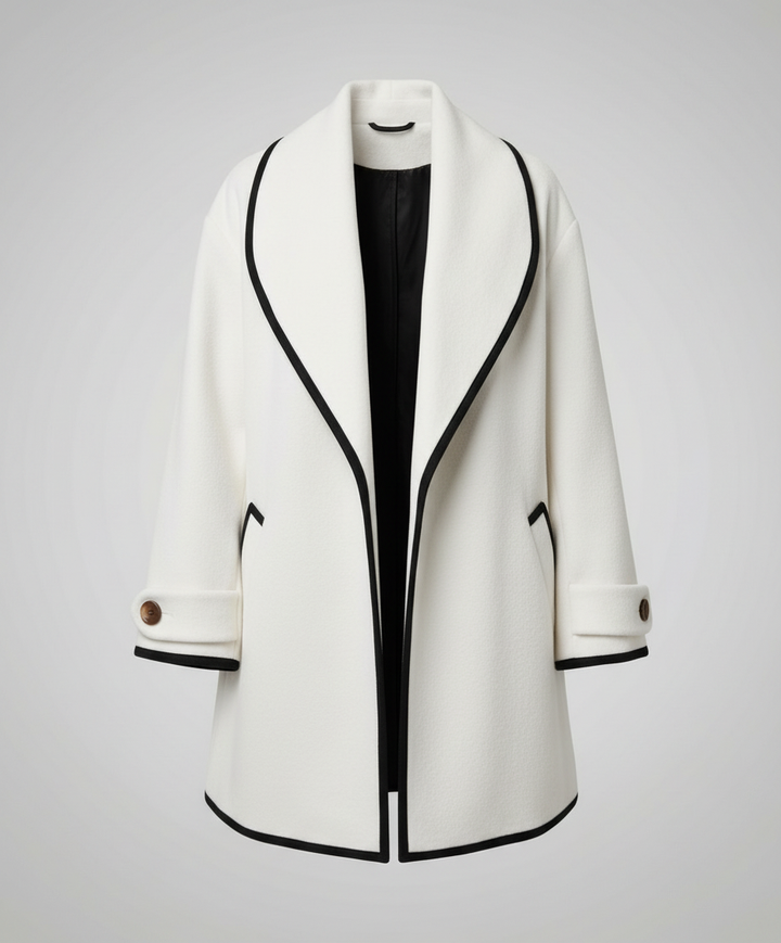 Warm elegant jacket winter women