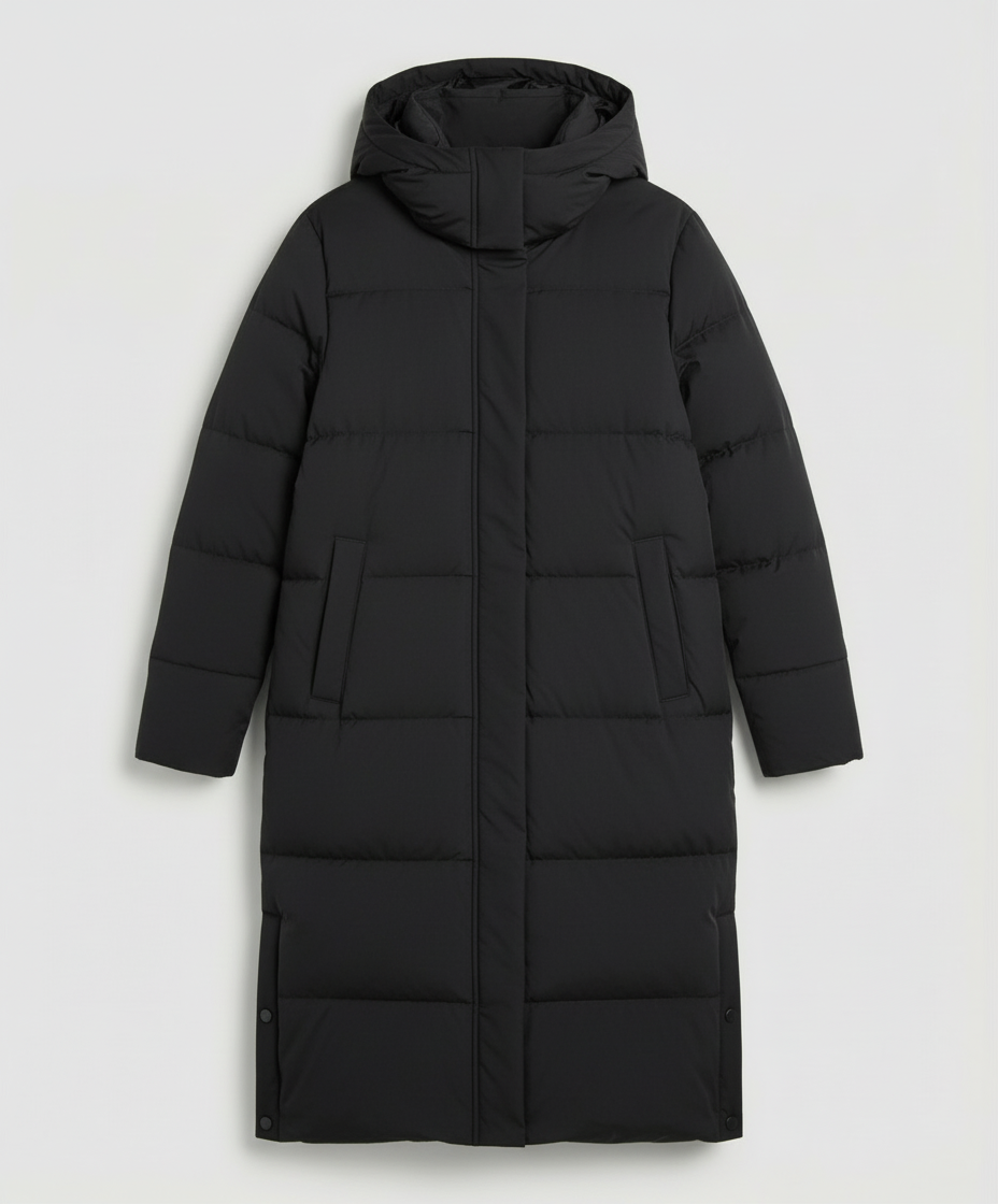 Elegant windproof jacket winter women