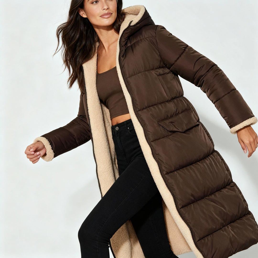 Reversible jacket winter comfort