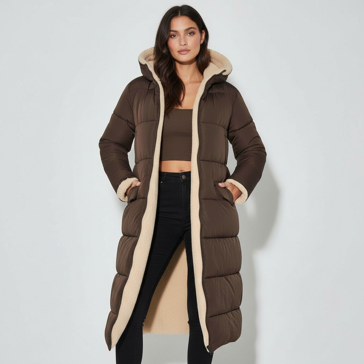 Reversible jacket winter comfort
