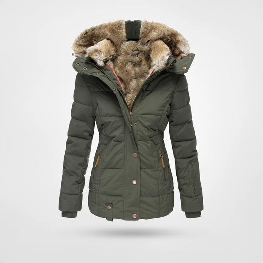 Warm and water-repellent jacket winter
