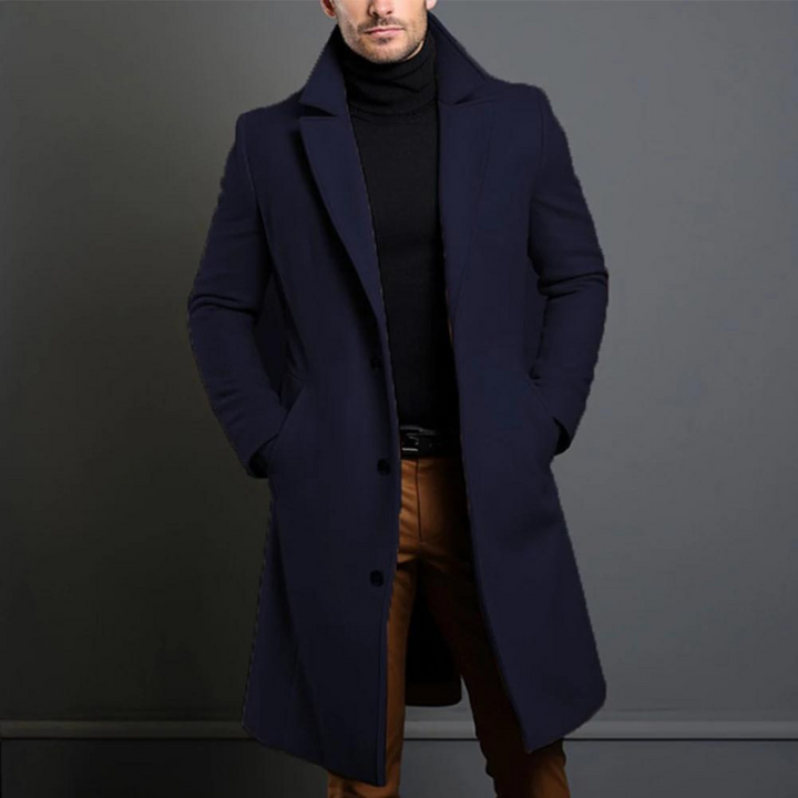 Jacket winter - Slim Fit long jacket
