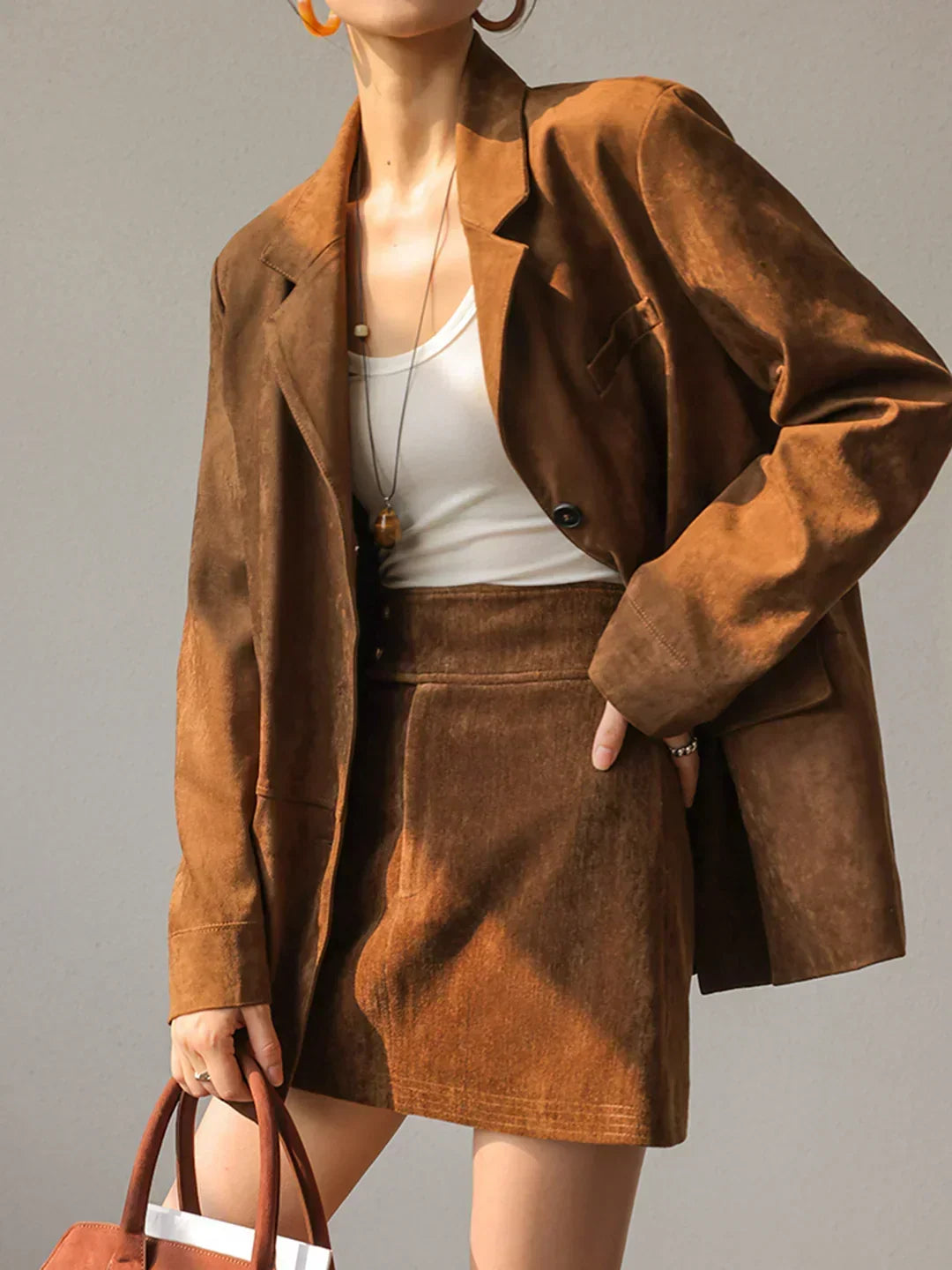Suede jacket