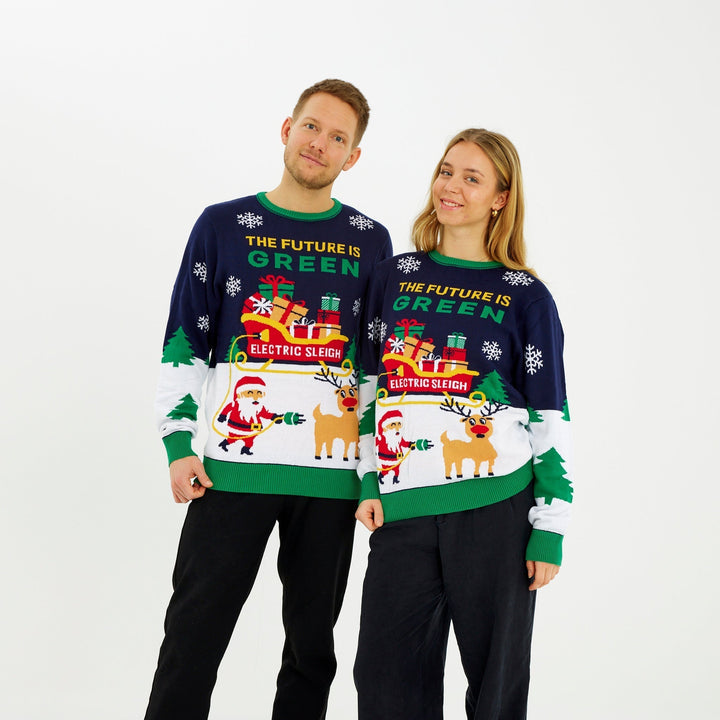 | The Electric Christmas Sweater Men&