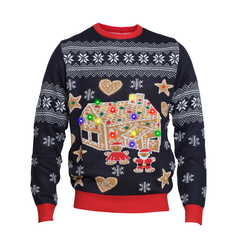 | The Gingerbread Christmas Sweater Men&