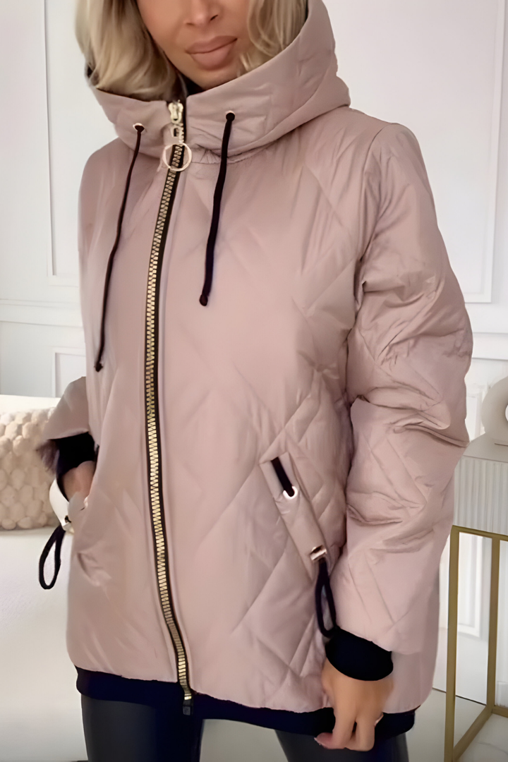 Warm lightweight puffer jacket