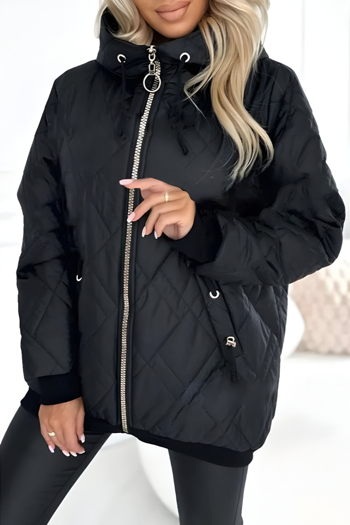 Warm lightweight puffer jacket
