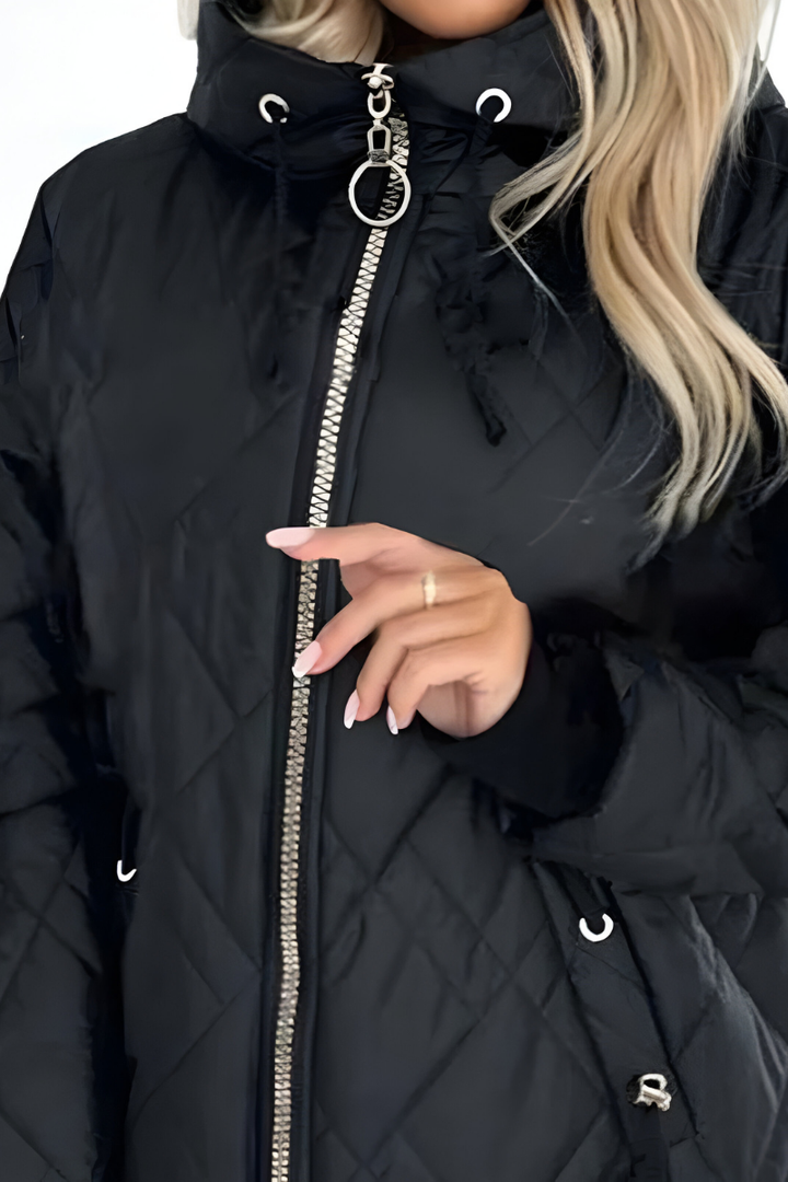 Warm lightweight puffer jacket